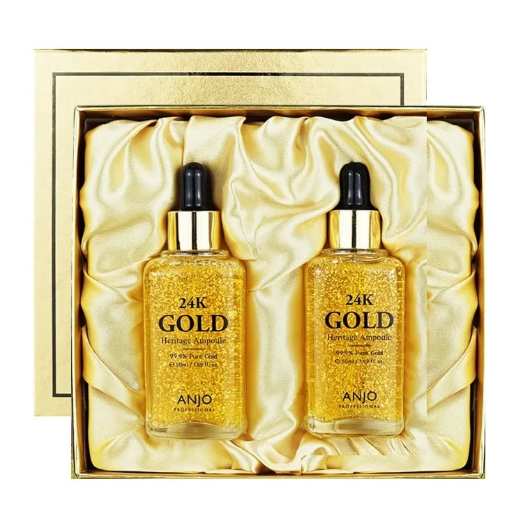 [앙쥬] 24K 골드 헤리티지 앰플 50ml x 2개입 세트 (업체별도 무료배송)