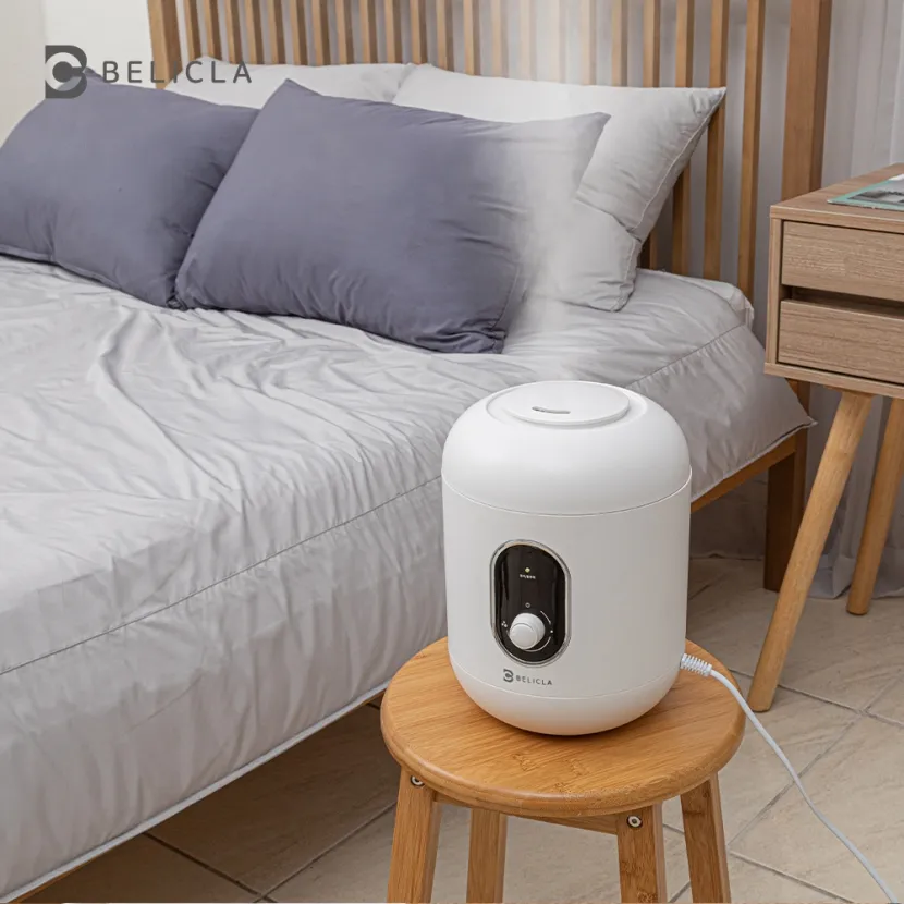 [베리클라] 마카롱 다이얼 가습기 3L (화이트/핑크) (BLCH-8580W/BLCH-8580P) (업체별도 무료배송)