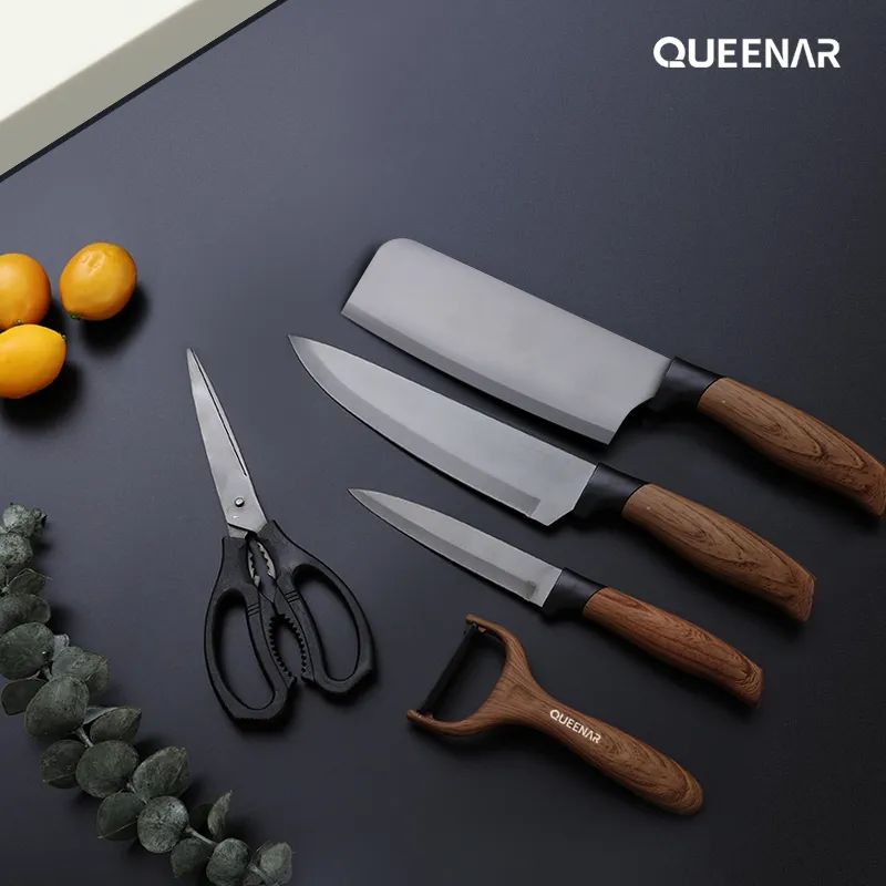 [퀸나] 딥 우드 5종 칼세트 (업체별도 무료배송)