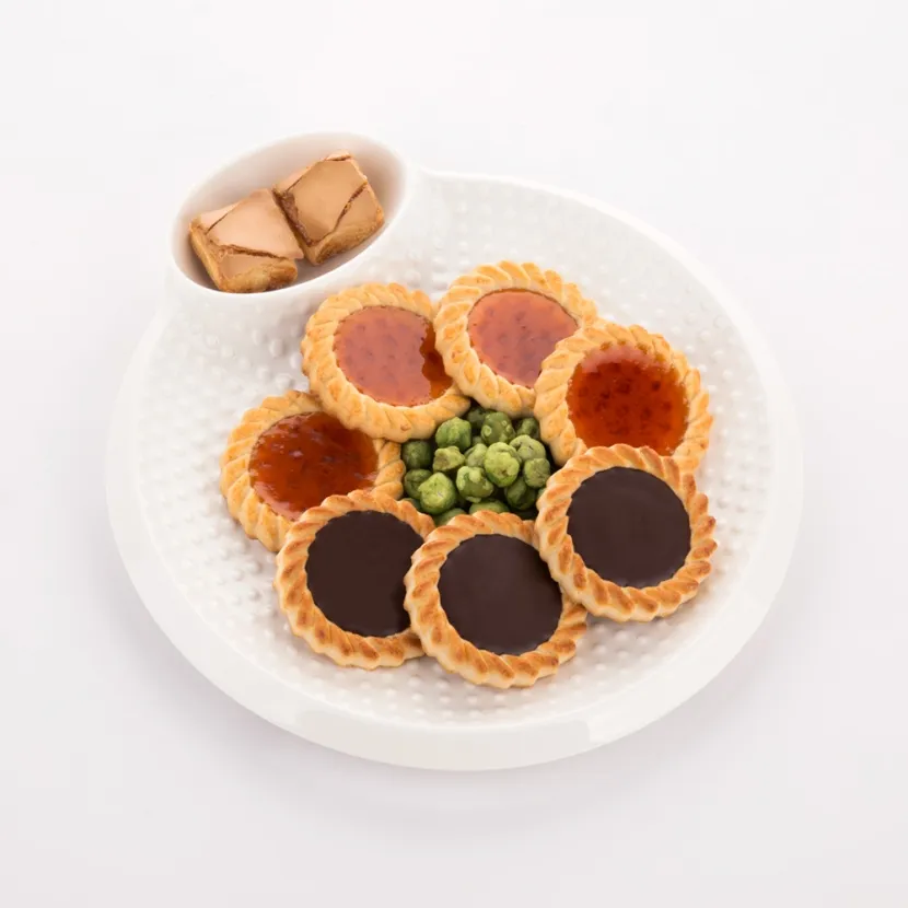 [포너] 도트 엠보싱 플레이트 접시 (업체별도 무료배송)