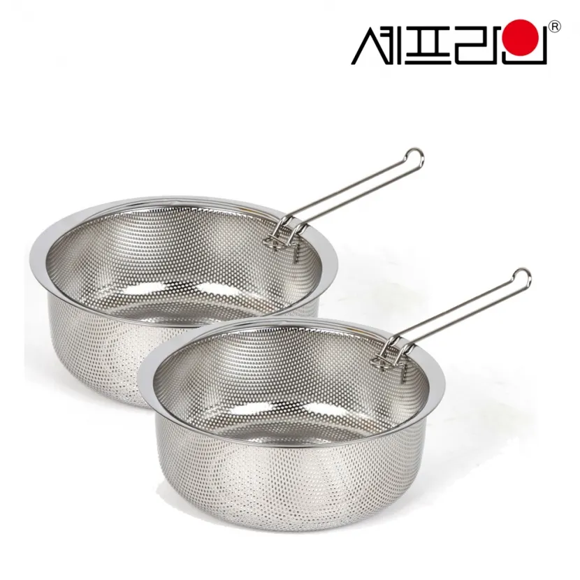 셰프라인 멀티스마트볼 면 삶는 손잡이 채반, (업체별도 무료배송)