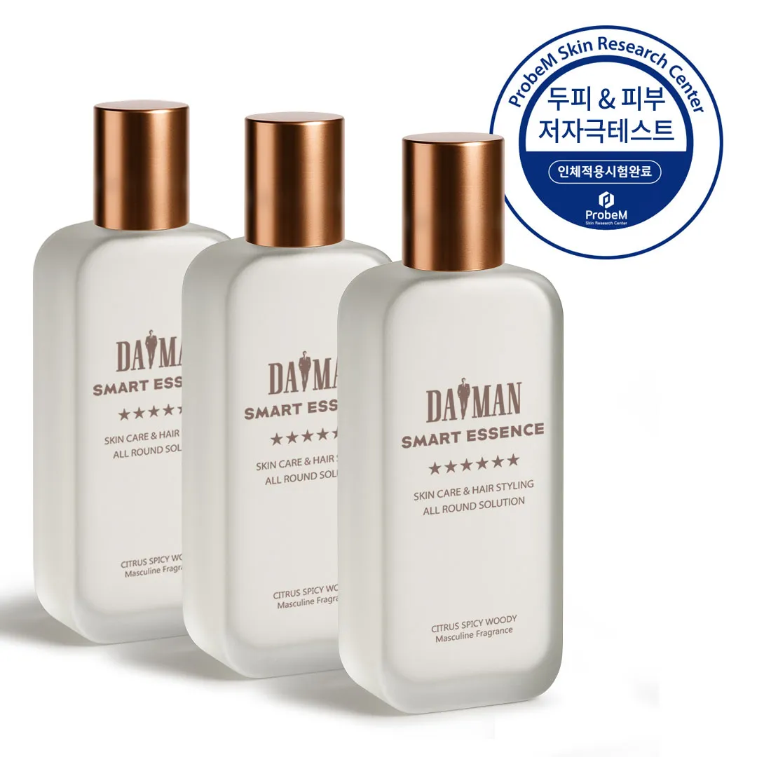 [다맨] 스마트 에센스 남성 올인원 화장품 100ml (미백/주름개선 기능성) (업체별도 무료배송)+사은품증정