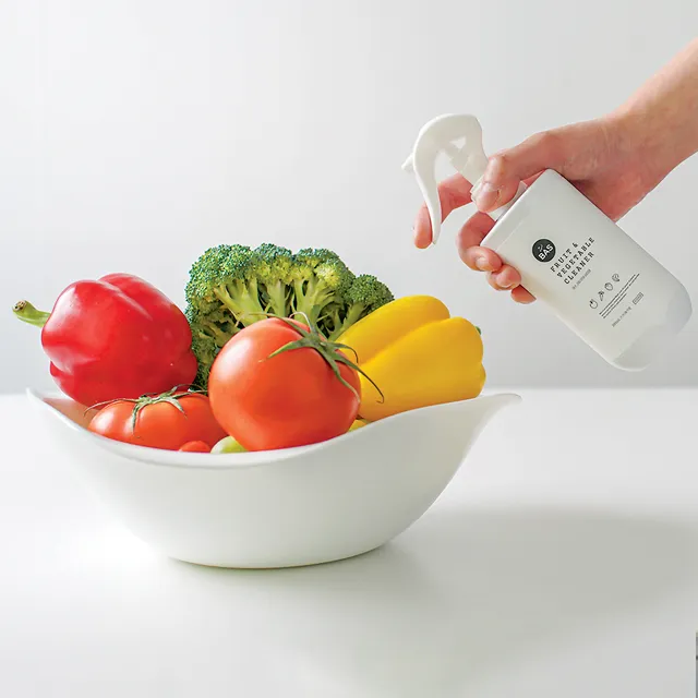 BAS 스프레이형 과일 야채 세정제 농약제거제 1+1 (총 600ml)(업체별도 무료배송)