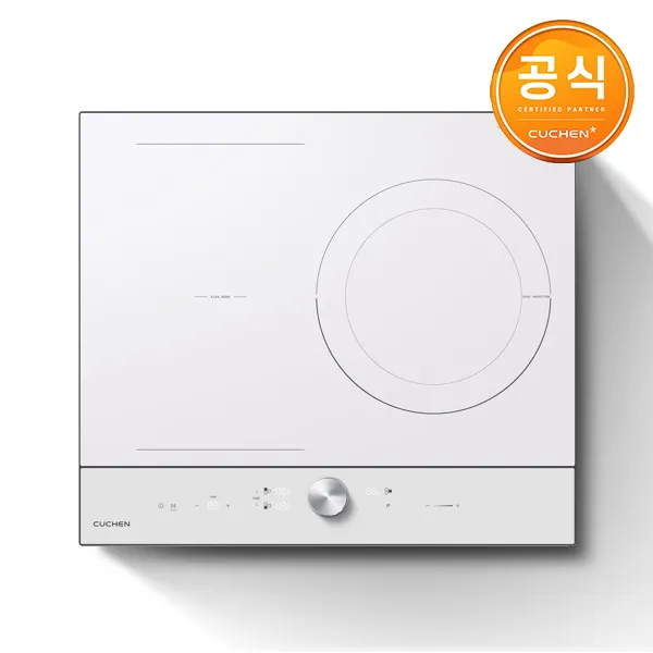 [쿠첸] 빌트인 3구 인덕션 전기레인지 CIR-BW33KD1B1 인덕션 3구+FLEX ZONE (자가설치) (업체별도 무료배송)