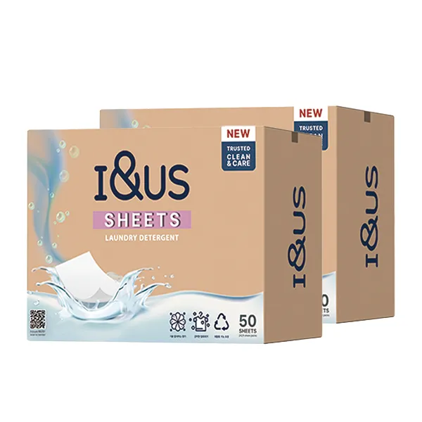 [아이앤어스] 초고농축 물에 잘녹는 시트세제 체리블라썸향 50개입 (업체별로 무료배송)