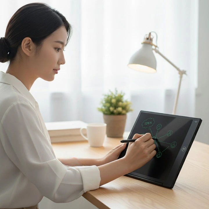 [벨루젠] LCD 12인치 전자노트 VZ-EN001 (업체별도 무료배송)