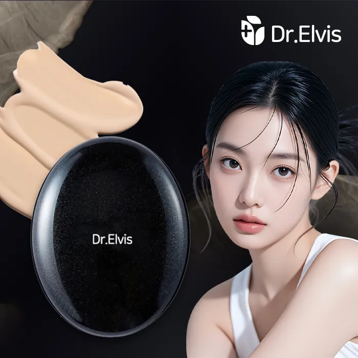 [닥터엘비스] 캐비어 쎈 커버 쿠션 15g (미백/주름개선 기능성)(업체별도 무료배송)