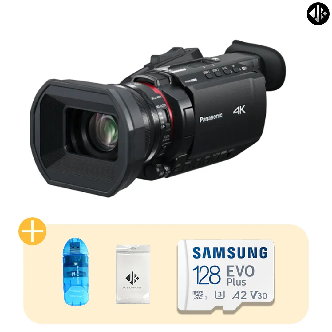 파나소닉 4K캠코더 HC-X1600 + 메모리 + 리더기 + 융 패키지 128GB / 256GB / 512GB(업체별도 무료배송)