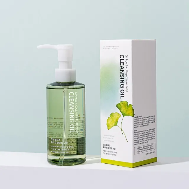 [네슈라] 징코 콜라겐 천연 딥클렌징 오일 200ml (업체별도 무료배송)