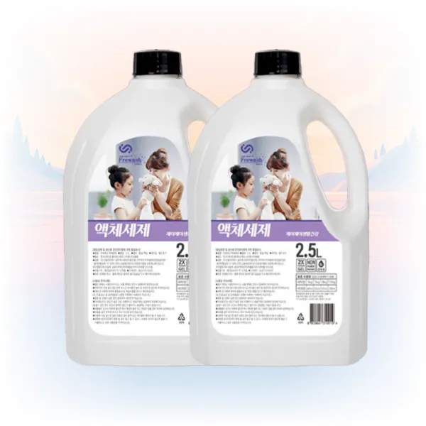 [제이제이] 프레워시 액체세제 2.5L x 2개 (업체별도 무료배송)