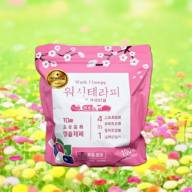 [워시테라피] 프리미엄 10배 초고농축 캡슐 세제 (100개입) 파우치형 (업체별도 무료배송)