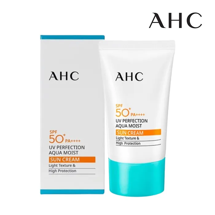 [AHC] UV퍼펙션 아쿠아 모이스트 선크림 50ml (3중 기능성)(업체별도 무료배송)