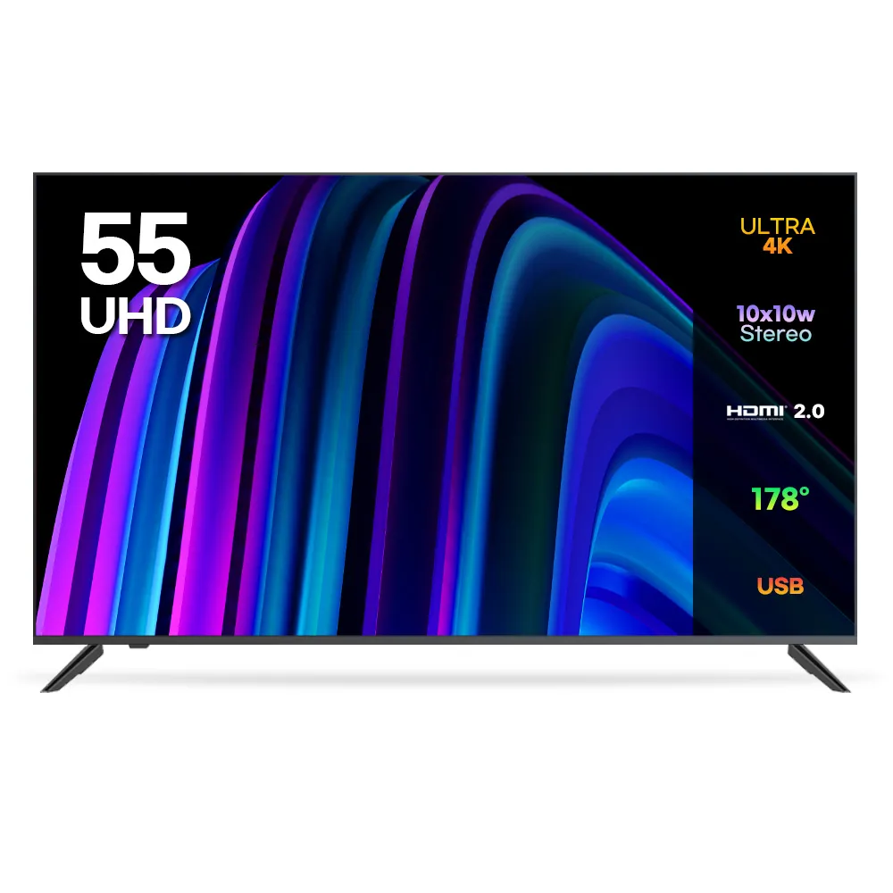 [이노스] 55인치 UHD TV E5500UHD 제로베젤 (업체별도 무료배송)