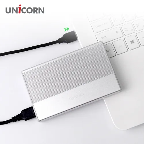[유니콘] A타입 USB3.1 SSD HDD 2.5인치 외장하드케이스 알루미늄 HDD-600VA