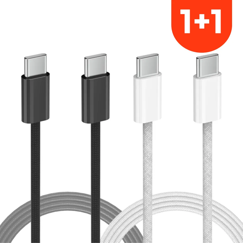[1+1][스카이] C to C 240W PD QC4.0 초고속 케이블 (업체별도 무료배송)