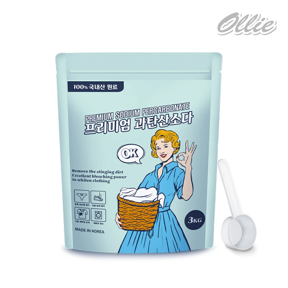 [올리] 국산 프리미엄 과탄산소다3kg (업체별도 무료배송)