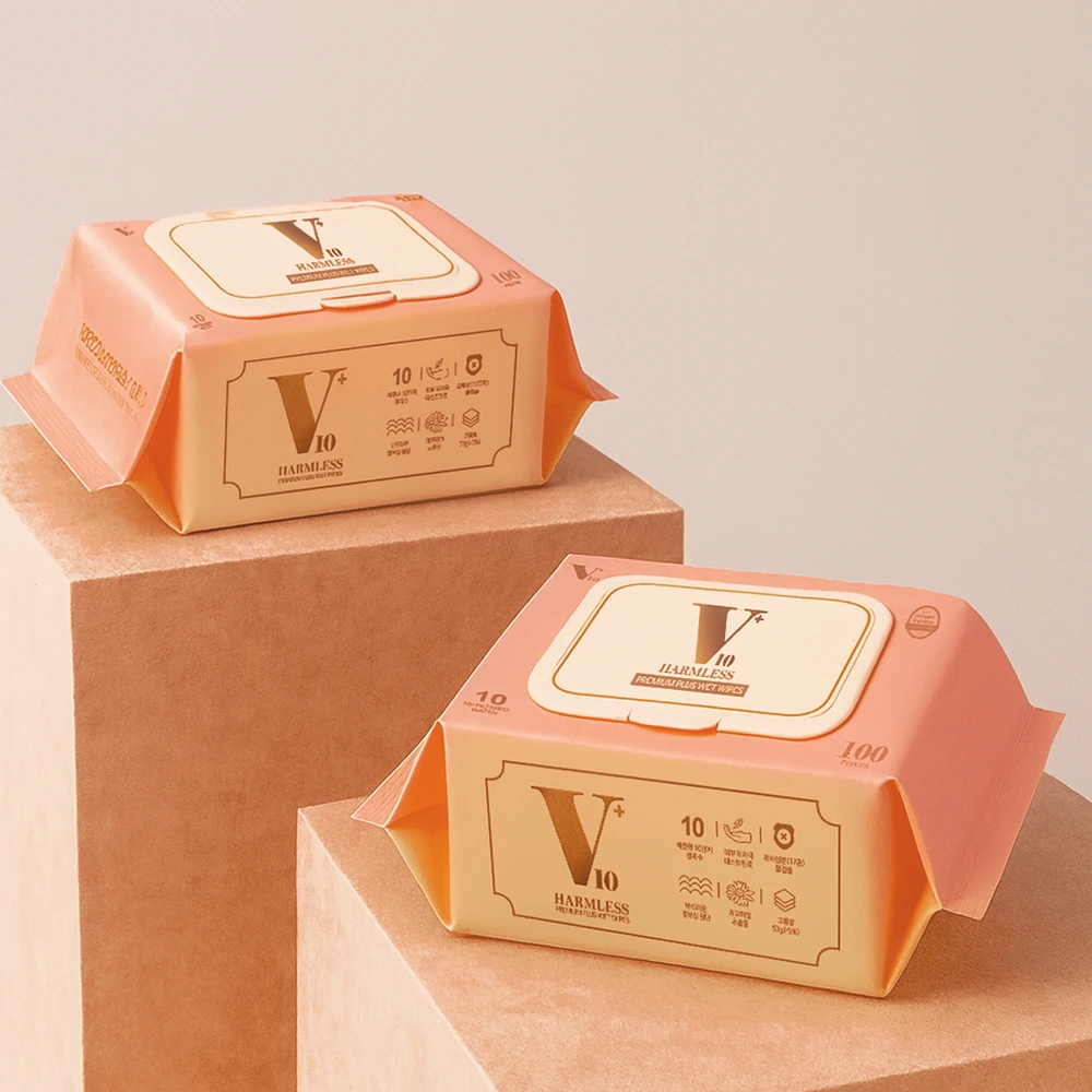 [VERA] 베라 무해력 +플러스 물티슈 100매 (20팩/8팩) 택1 (평량55g 200x 150)(업체별도 무료배송)