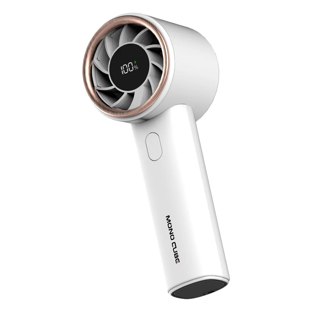 [모노큐브] 초고속 100단 제트 핸디 선풍기 TS-25U100FAN-M (화이트) (업체별도 무료배송)