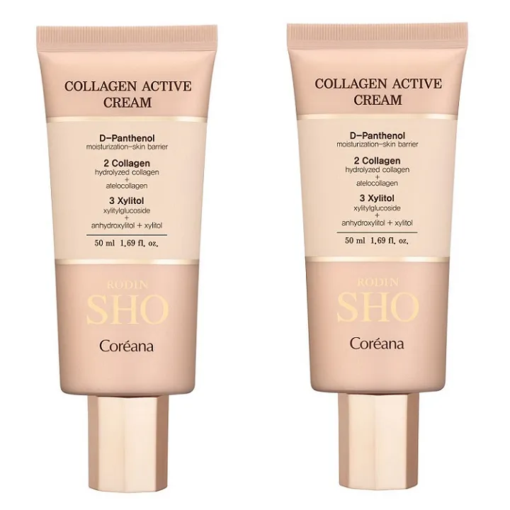 [1+1][코리아나] 로댕쇼 콜라겐 액티브 크림 50ml (미백/주름개선 기능성)(업체별도 무료배송)