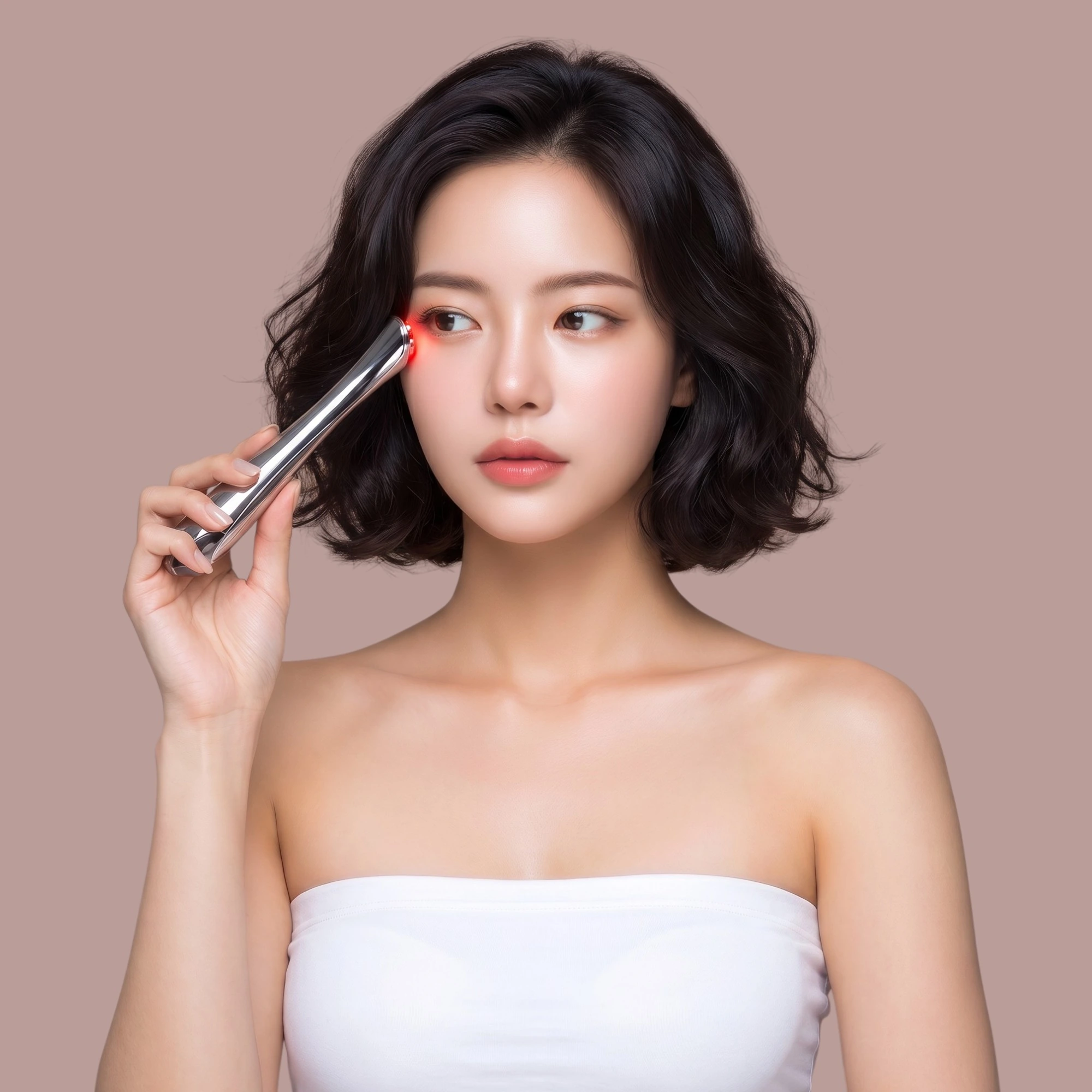 (리퍼) 펄케어 고주파 EMS 눈가 마사지기 뷰티 디바이스 피부관리 미용기기(업체별도 무료배송)