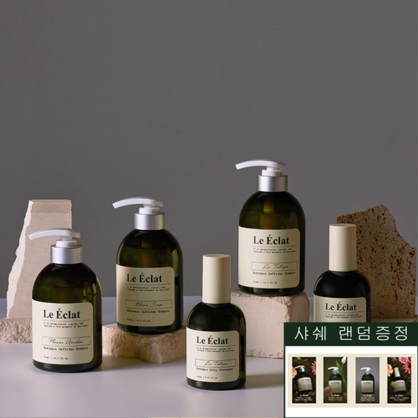 [르에끌라] 래디언스 카페인샴푸 500ml 3종세트 (탈모증상완화 기능성)(업체별도 무료배송)