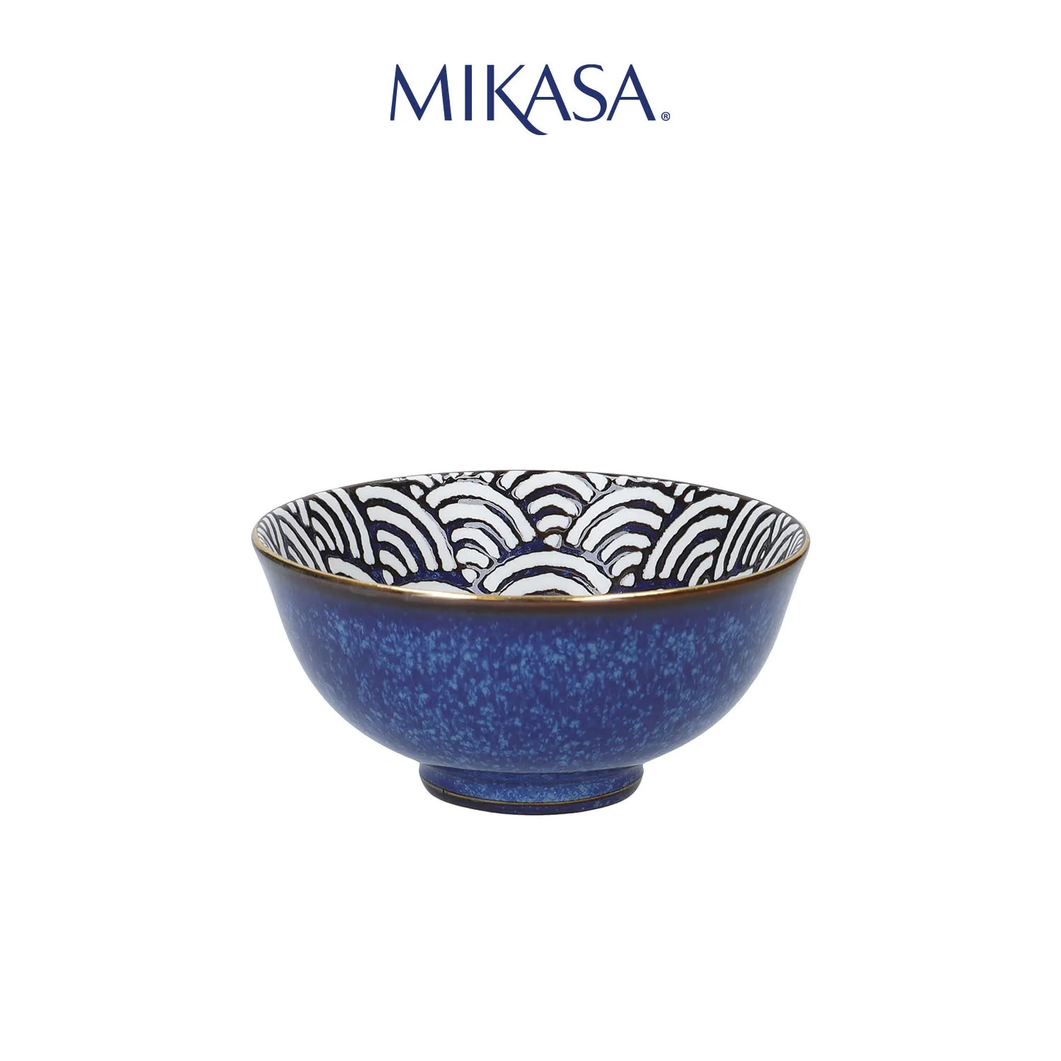 Mikasa 사토리 미소 보울 Indigo Blue(업체별도 무료배송)