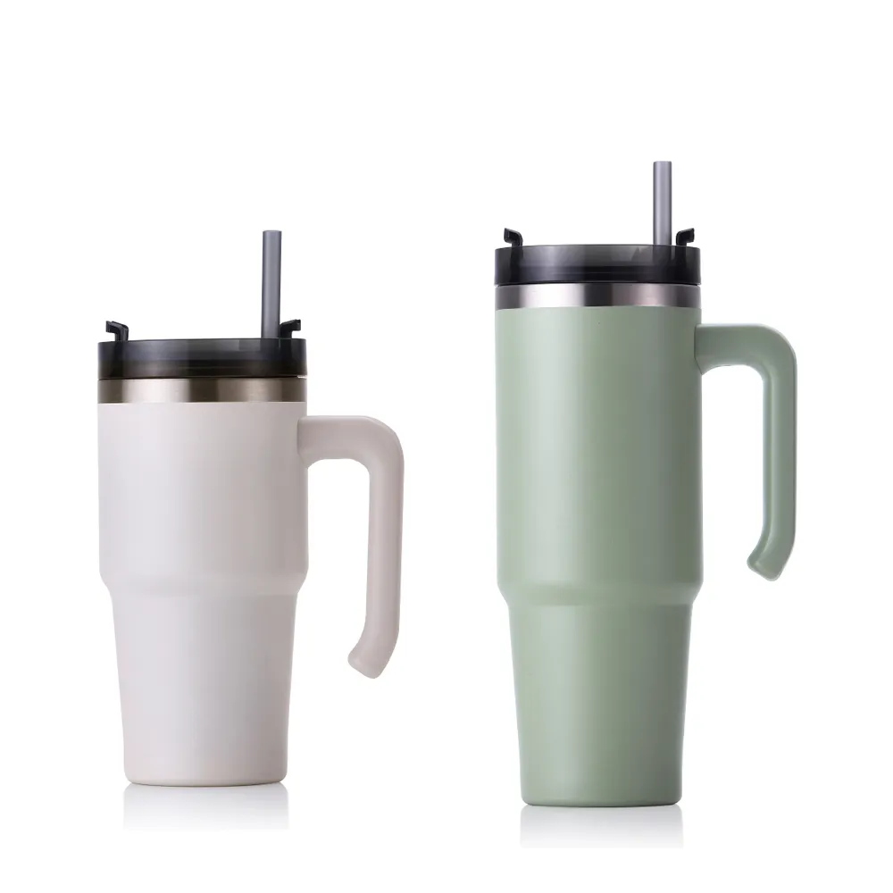 [리빙아트] 디오바코 퓨어 대용량 텀블러 화이트 600ml /그린 900ml (업체별도 무료배송)