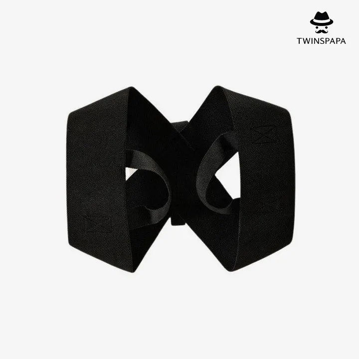X자형 바른 자세 어깨 허리 밴드 블랙 (S-2XL) (업체별도 무료배송)