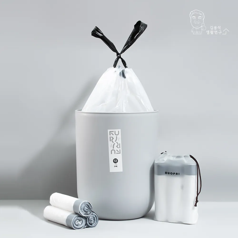 손잡이 분리수거 쓰레기 비닐봉지 봉투 15매 (업체별도 무료배송)