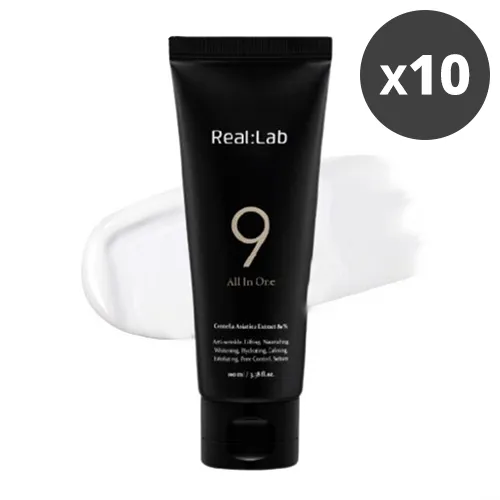[대량구매관][리얼랩] 나인 올인원 100ml * 10개 (미백/주름개선 기능성)(무료배송)