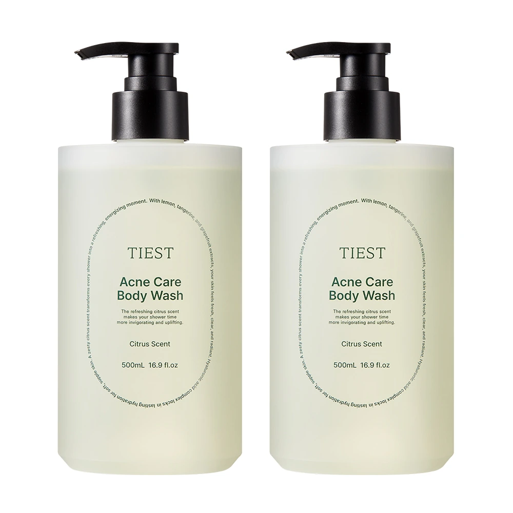 [1+1][티에스트] 아크네케어 시트러스 바디워시 500ml (업체별도 무료배송)