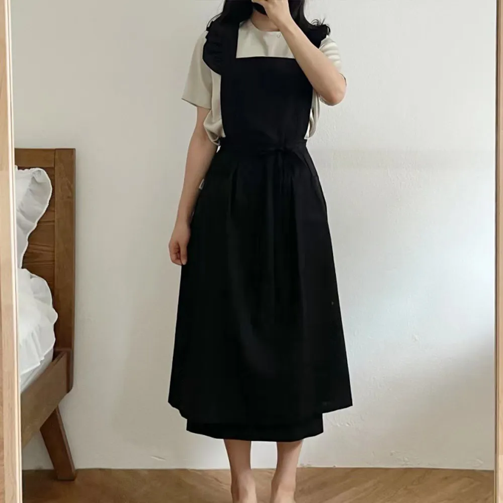 고퀄리티 엑스자 스트랩 다용도 원피스 에이프런 (업체별도 무료배송)