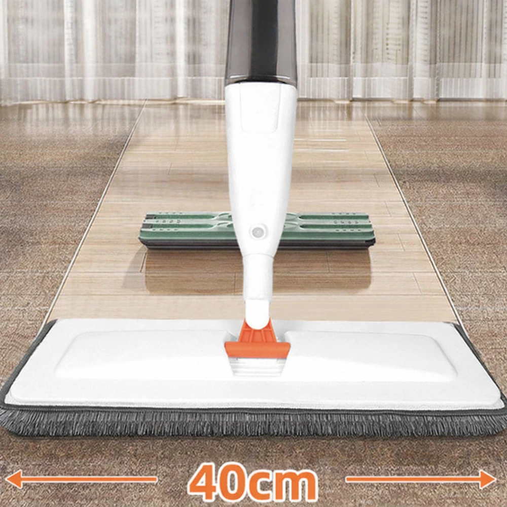 대형 스프레이 밀대 물걸레 40cm + 물걸레 패드 5개 (업체별도 무료배송)