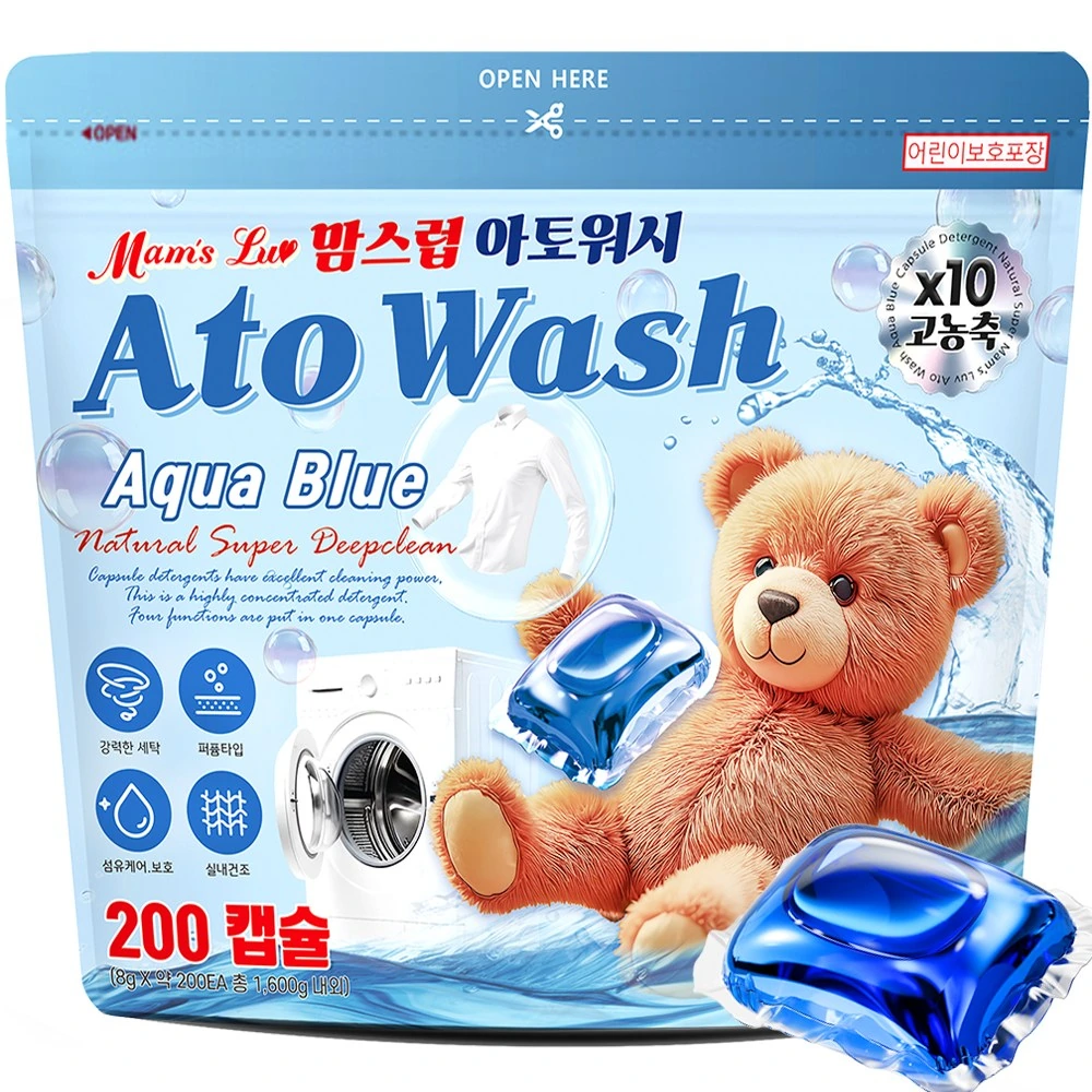 [맘스럽] 아토워시 아쿠아블루 캡슐세제 200개입 외 모음전 (업체별도 무료배송)