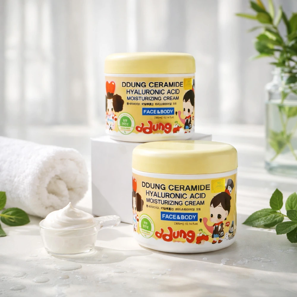 [1+1][뚱] 세라마이드 히알루론산 모이스춰라이징 크림 300ml (업체별도 무료배송)