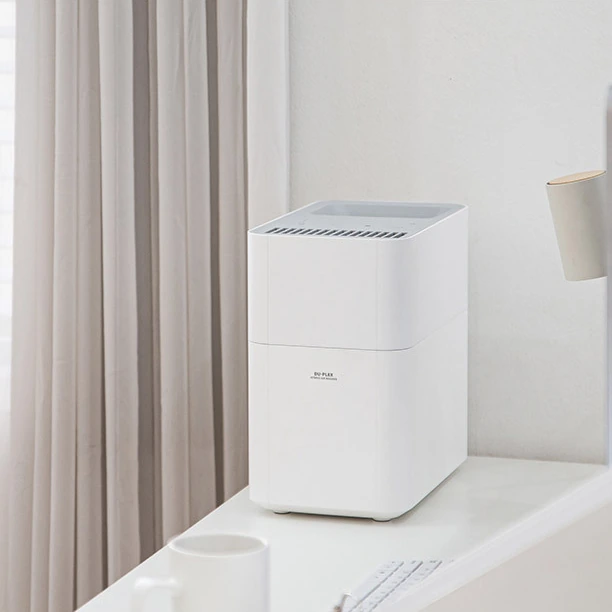 (미개봉상품) [듀플렉스] 에어워셔 대용량 4.5L 자연기화 복합식 가습기 DP-A80W (리퍼) (업체별도 무료배송)