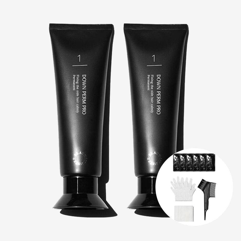 [1+1][블랙몬스터] 남자 셀프다운펌 프로 키트 120ml (업체별도 무료배송)