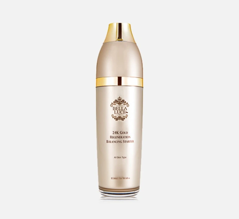 [벨라루체] 24K 골드 리제너레이션 브라이트닝 스타터 120ml (미백/주름개선 기능성)