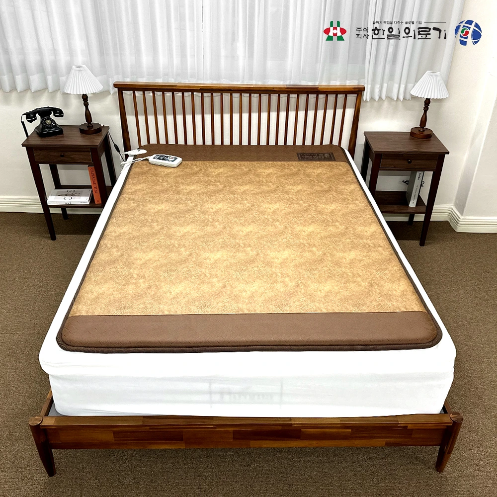 [한일의료기] 스웨이드 탄소매트 2인용/1난방 UCW-SD1400 (업체별도 무료배송)
