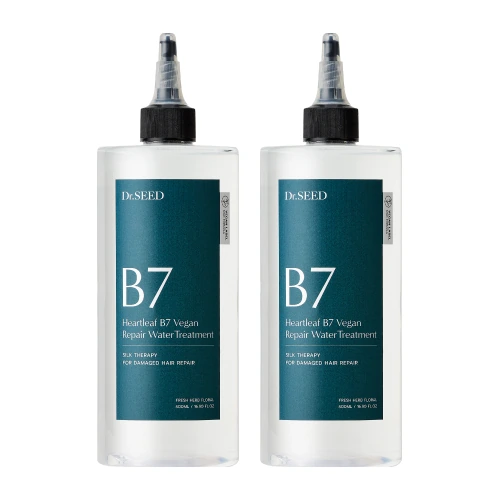 [닥터시드] 어성초 B7 비건 워터 트리트먼트 500ml x 2개(탈모증상완화 기능성)(업체별도 무료배송)
