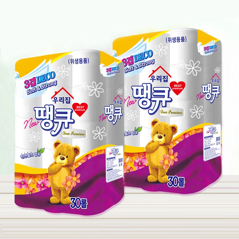 땡큐 화장지 3겹 30롤 x 2팩 (업체별도 무료배송)