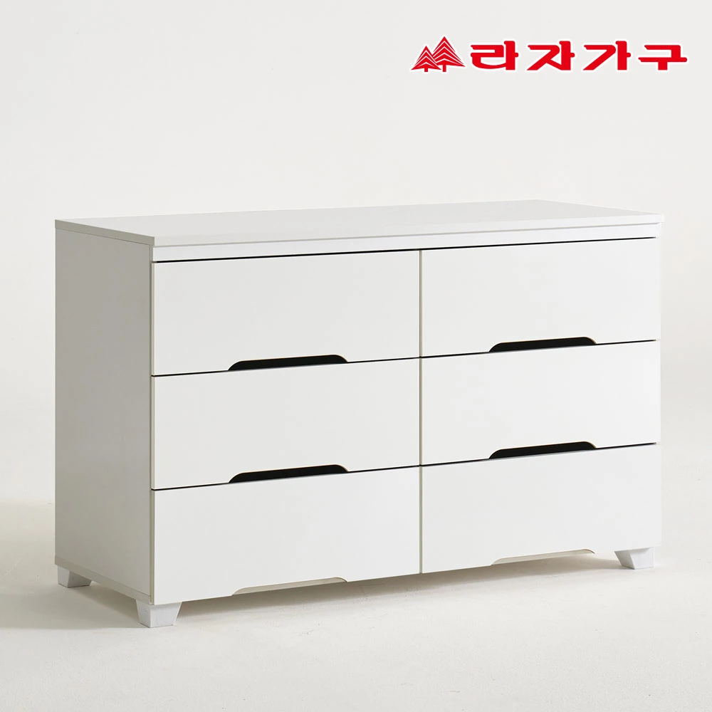[라자가구] 로나 1200 3단 속깊은 E0 등급 다용도 옷 수납 서랍장 (방문설치배송)