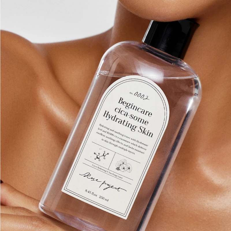[로즈프로젝트] 비긴케어 시카좀 수분 진정 스킨 250ml (업체별도 무료배송)