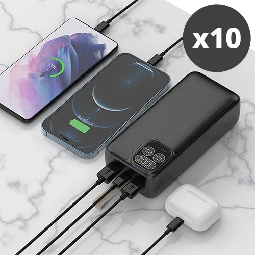 [대량구매관][스카이] 필 22.5W LCD 고속 30000mAh 대용량 보조배터리 x 10개 PD30 (업체별도 무료배송)