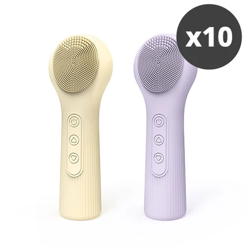 [대량구매관][스카이] 미엔느 2in1 온열 진동 클렌저 얼굴 마사지기 x 10개 SC30 (업체별도 무료배송)