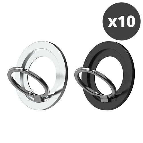 [대량구매관][스카이] 맥세이프 자석 메탈 스마트링 그립 톡홀더 x 10개 RH1 (업체별도 무료배송)