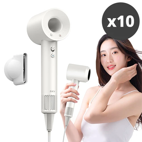 [대량구매관][스카이] 에어루프 음이온 BLDC 초강력 헤어 드라이기 x 10개 D10A (거치대 세트) (업체별도 무료배송)