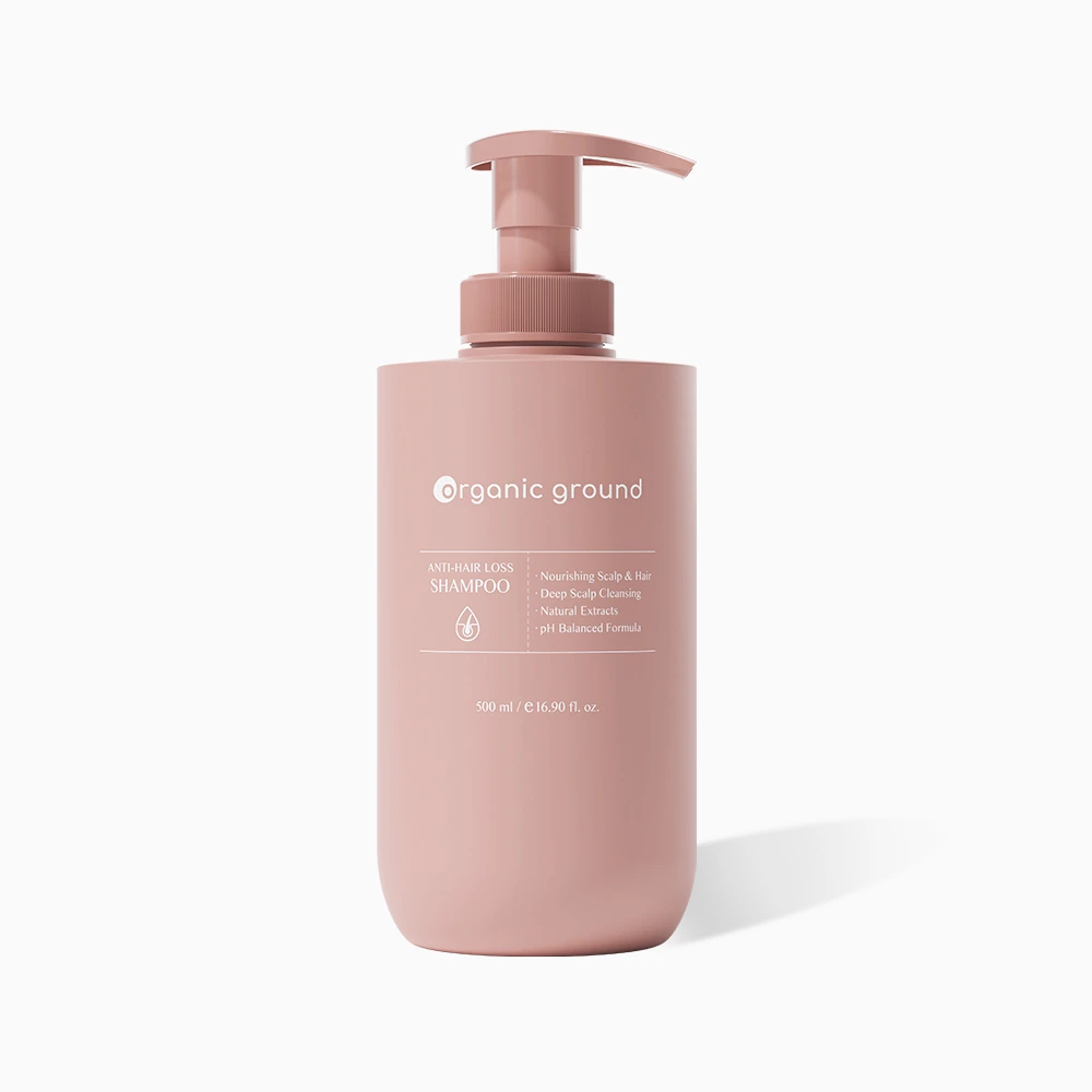 [오가닉그라운드] 포맘헤어 안티헤어로스 샴푸 500ml/트리트먼트 150ml (탈모증상완화 기능성)(업체별도 무료배송)