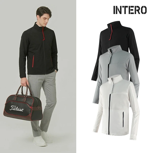 [INTERO]인테로골프웨어 남성 간절기 경량 골프 바람막이/ISEI(업체별도 무료배송)