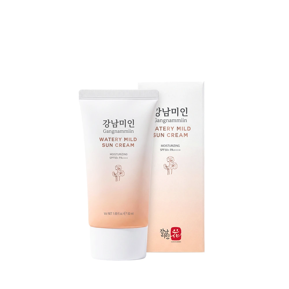[강남미인] 워터리 마일드 선크림 50ml SPF50+PA++++(미백/주름개선 기능성)(업체별도 무료배송)